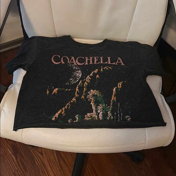 Coachella Cropped T-Shirt, XS - Picture 3 of 9
